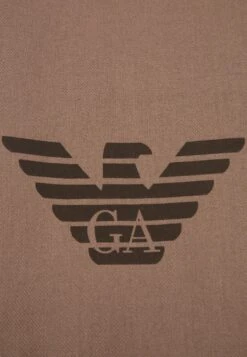 Emporio Armani Unisex - Scarf - Tortora -Total Wear Store 41473207adf3460d9f044153ef3bbf95