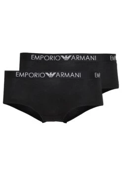 Emporio Armani Cheeky 2 Pack- Pants - Nero -Total Wear Store 41bbed3d589c4d49845edf739597461b