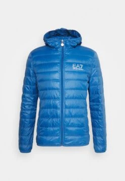 EA7 Emporio Armani Jacket - Down Jacket - Blue -Total Wear Store 422fb1ee838243de94c160fd8eba5df7