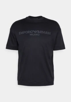 Emporio Armani Print T-Shirt - Dark Blue 10 Emporio Armani Print T-Shirt - Dark Blue -Total Wear Store 42380ab06bca470fb4cb6250c31851ec