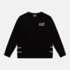 EA7 Emporio Armani Logo Series Unisex - Sweatshirt - Nero -Total Wear Store 42cda62e700c41b09eb913c4bbc7178c