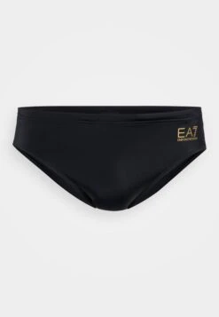 EA7 Emporio Armani BEACHWEAR - Swimming Briefs - Blue/silver -Total Wear Store 43479f3731514faeafcbedaea531973f