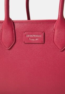 Emporio Armani SHOPPING BAG - Cross Body Bag - Carminio/taupe -Total Wear Store 43b39a7584af4867aed3efa7c89d8ba0