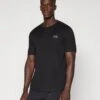 EA7 Emporio Armani TENNIS CLUB TEE - Basic T-shirt - Black -Total Wear Store 444683e3260c4ef8ad58a4c2c02d3aaf
