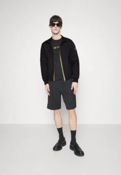 EA7 Emporio Armani Bomber Jacket - Black -Total Wear Store 44663a3c1b164a90b5e66e73debdb0be