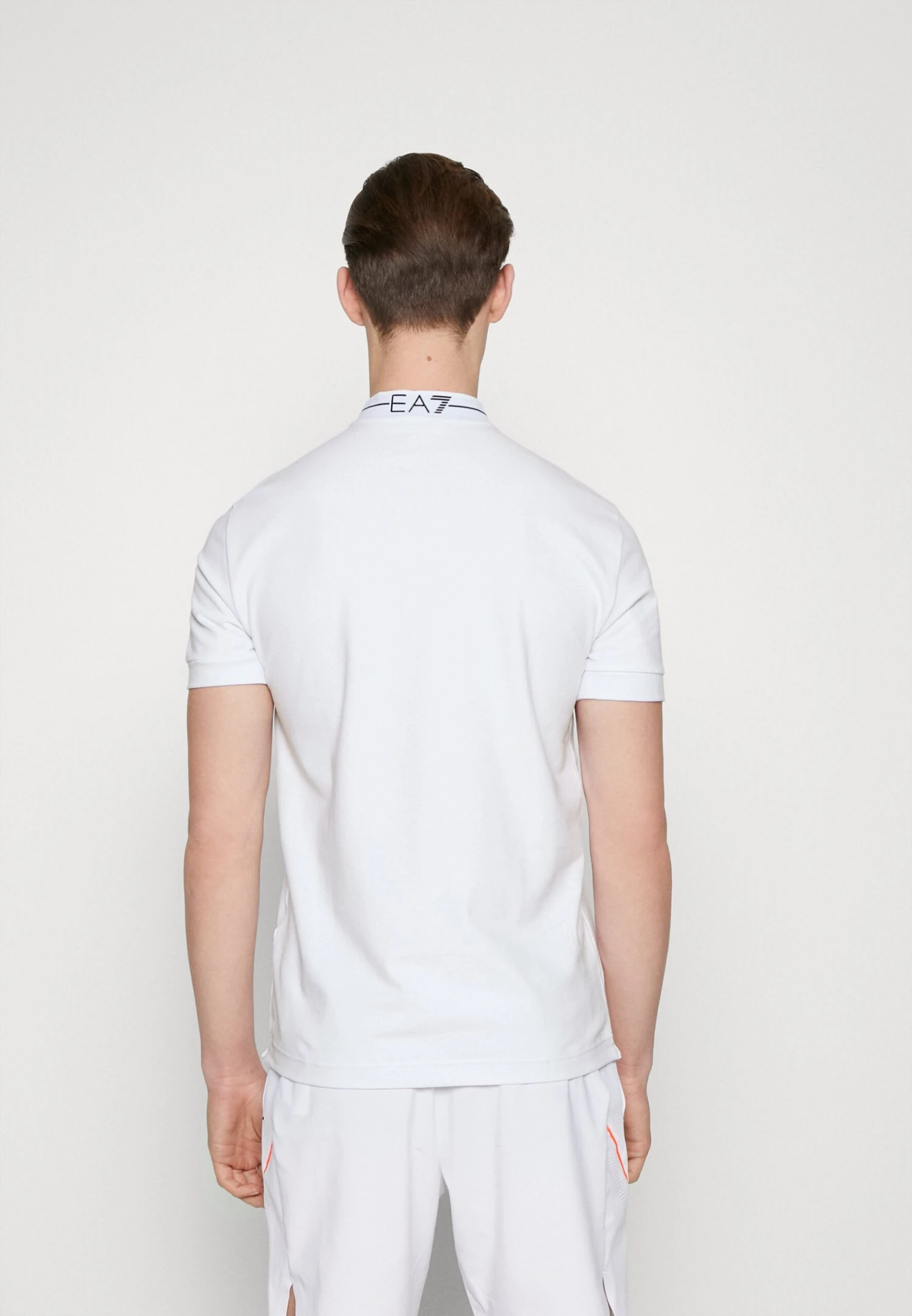 EA7 Emporio Armani Tennis Club Serafino - Polo Shirt - White 5 EA7 Emporio Armani Tennis Club Serafino - Polo Shirt - White - Image 3