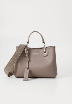 Emporio Armani BAG SETSET - Handbag - Taupe/taupe