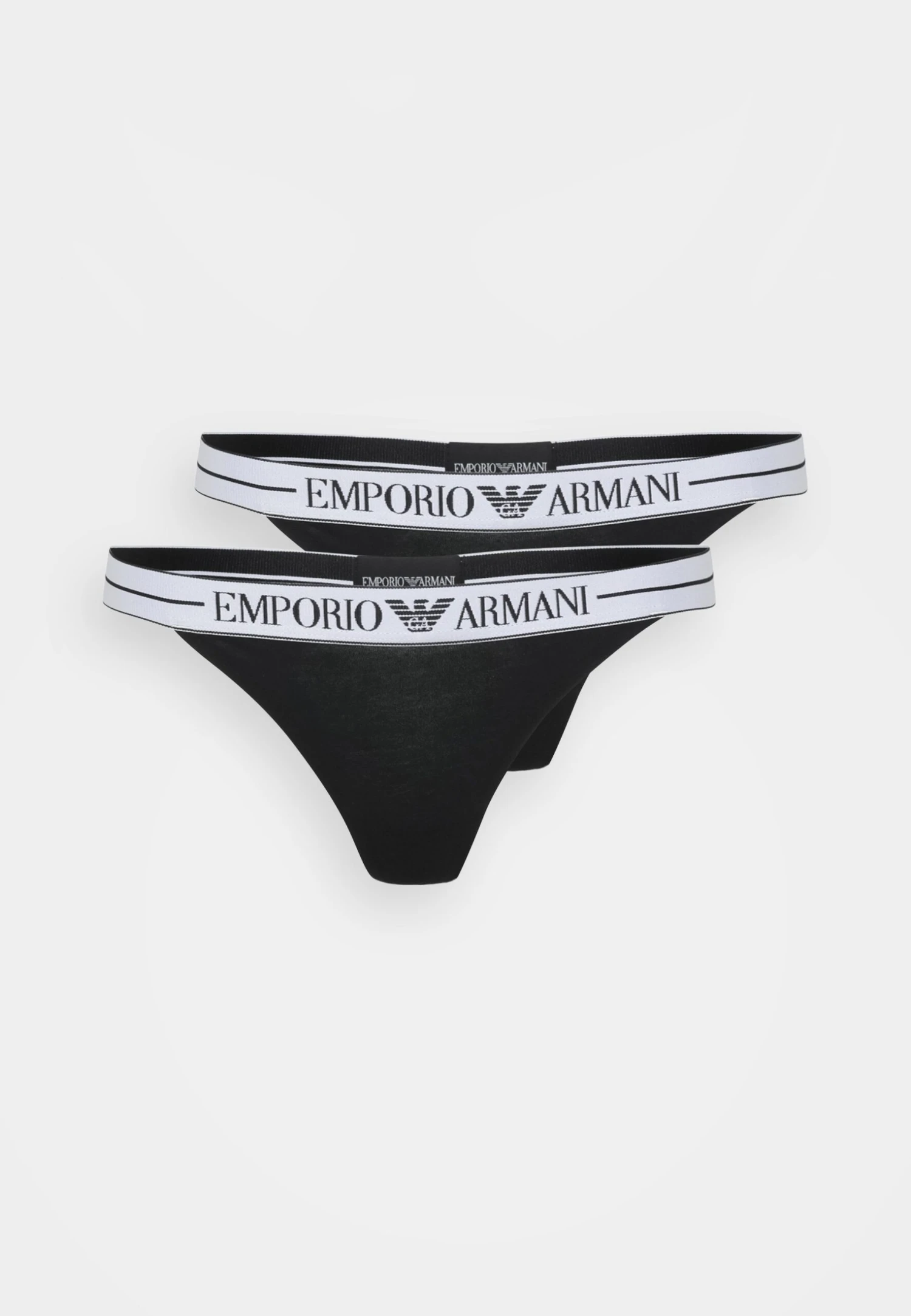 Emporio Armani THONG 2 PACK - Thong - Black 7 Emporio Armani THONG 2 PACK - Thong - Black - Image 5