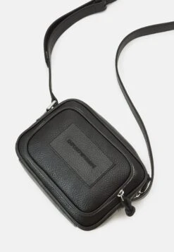 Emporio Armani Unisex - Across Body Bag - Nero Black -Total Wear Store 45306e734a4e4b9a8a96482605e9c0fa