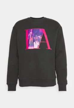 Emporio Armani Felpa - Sweatshirt - Black -Total Wear Store 4577940ea4cc4e6e979812c3518fae13