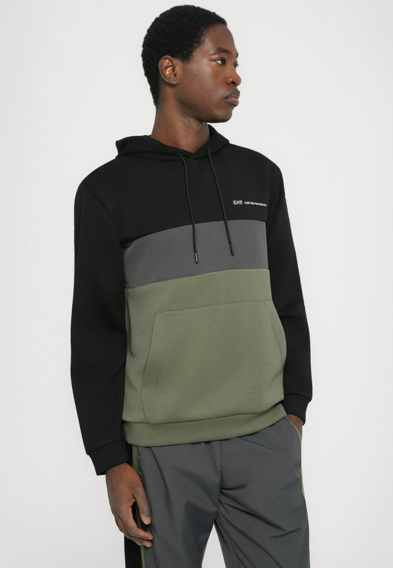 EA7 Emporio Armani ATHLETIC PANTS - Tracksuit Bottoms - Asphalt 7 EA7 Emporio Armani ATHLETIC PANTS - Tracksuit Bottoms - Asphalt - Image 5