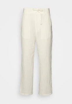 Emporio Armani Trouser - Trousers - Bianco Panna -Total Wear Store 471d525f223042319b92dde07eace604
