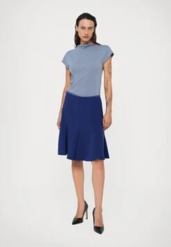 Emporio Armani SKIRT - A-line Skirt - Royal Blue -Total Wear Store 471faa68934a4f49a78d9dc8f18a3647