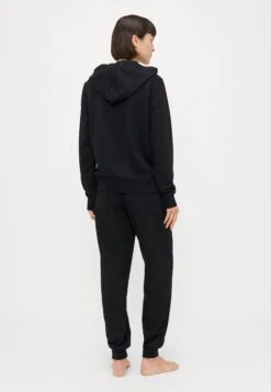 Emporio Armani TROUSERS WITH CUFFS - Pyjama Bottoms - Black -Total Wear Store 475651b5a4f14bc88b13181334d0094f