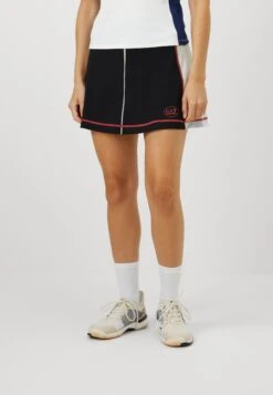 EA7 Emporio Armani TENNIS PRO FREESTYLE SKIRT - Sports Skirt - Black/vapor Blue