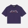 EA7 Emporio Armani UNISEX - Print T-shirt - Grape -Total Wear Store 47b593f0099941ffb011618e61bc5be0