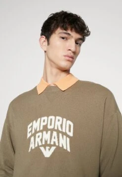 Emporio Armani Jumper - Incenso -Total Wear Store 47e4939feff34841a4a63a1fe19ff972