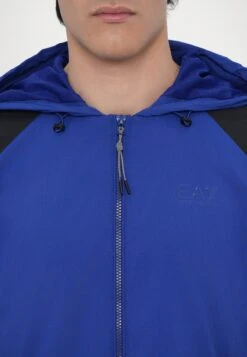 EA7 Emporio Armani Light Jacket - Clematis Blue -Total Wear Store 47ee429746c24eb8bdb03f8c9d0e9741