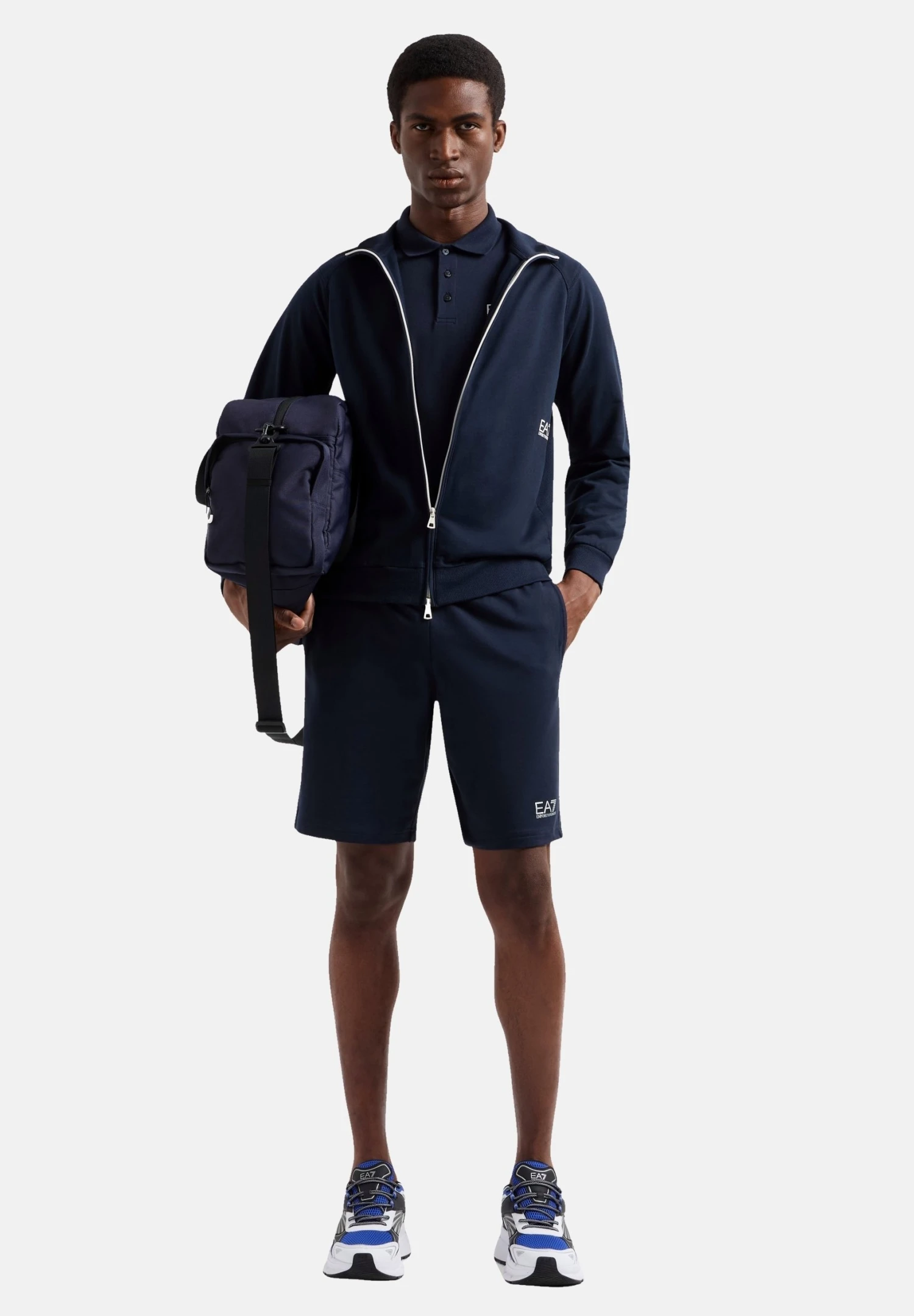 EA7 Emporio Armani Polo Shirt - Blau 4 EA7 Emporio Armani Polo Shirt - Blau - Image 2