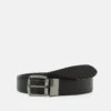 Emporio Armani Reversibile Belt Unisex - Belt - Nero -Total Wear Store 487ec8e5c5ce4aeaab857e7aef15b28a