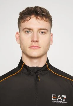 EA7 Emporio Armani Tennis Pro Suit Graphic- Tracksuit - Raven -Total Wear Store 48b803db6cdf483aafe0b2ecd7f6c389