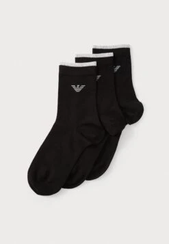 Emporio Armani SHORT SOCKS 3 PACK SHORT SOCKS - Socks - Black/grey/white -Total Wear Store 48cdb1cedd5d4e0884e42e77303f2440 1
