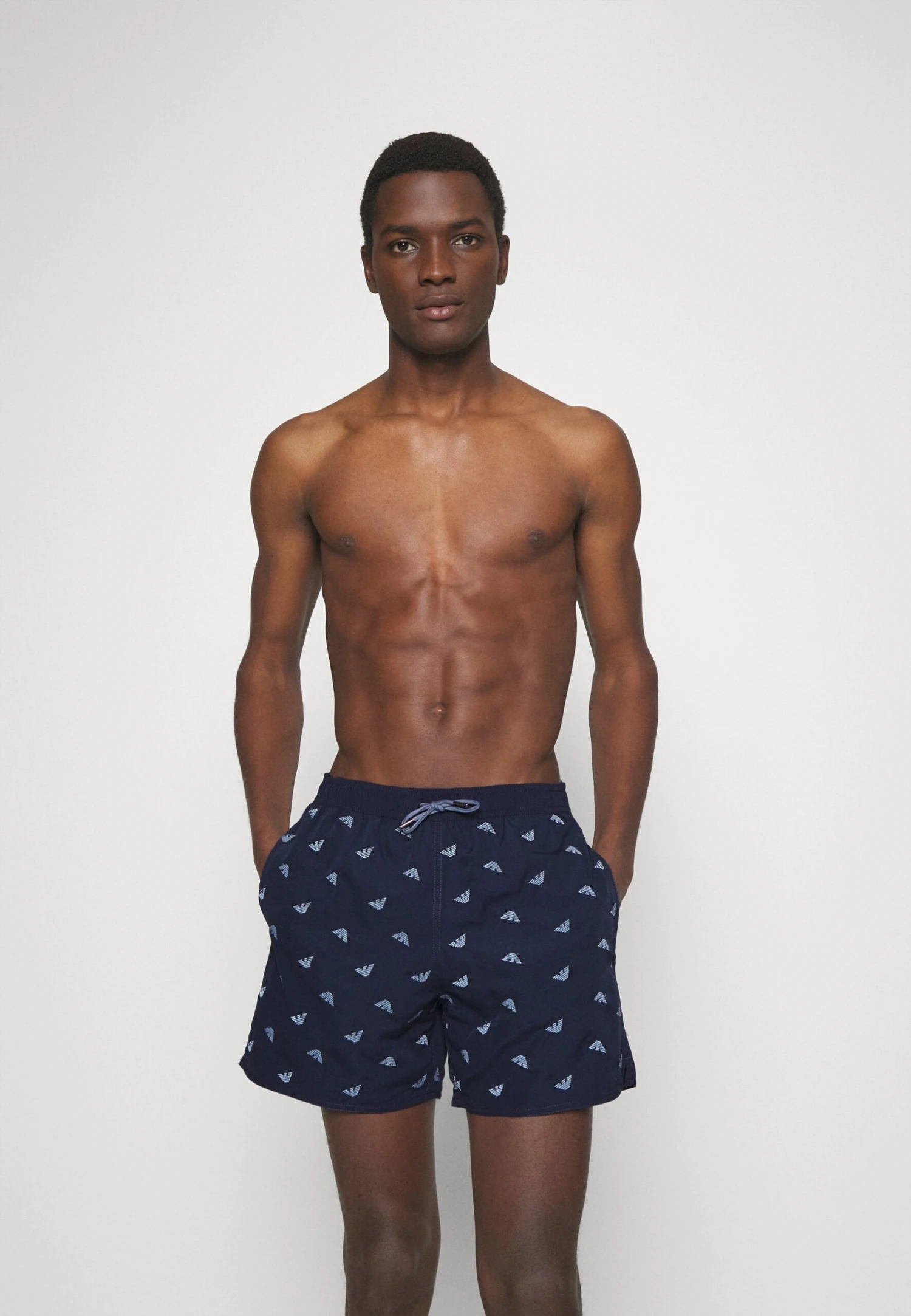 Emporio Armani Boxer - Swimming Shorts - Navy Blue 3 Emporio Armani Boxer - Swimming Shorts - Navy Blue