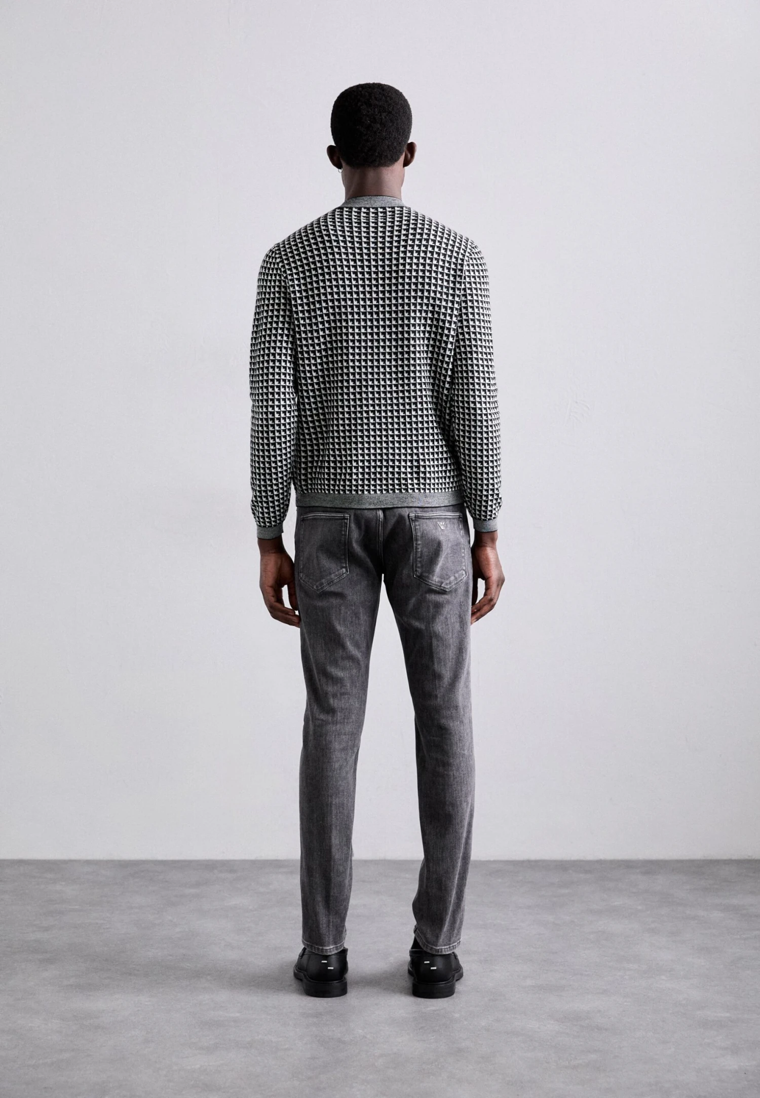 Emporio Armani 5 POCKETS PANT - Slim Fit Jeans - Medium Grey Denim 5 Emporio Armani 5 POCKETS PANT - Slim Fit Jeans - Medium Grey Denim - Image 3