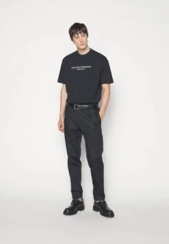 Emporio Armani Trouser - Chinos - Blu Navy -Total Wear Store 49ca247d9eb4448187608b7d1bdde65a