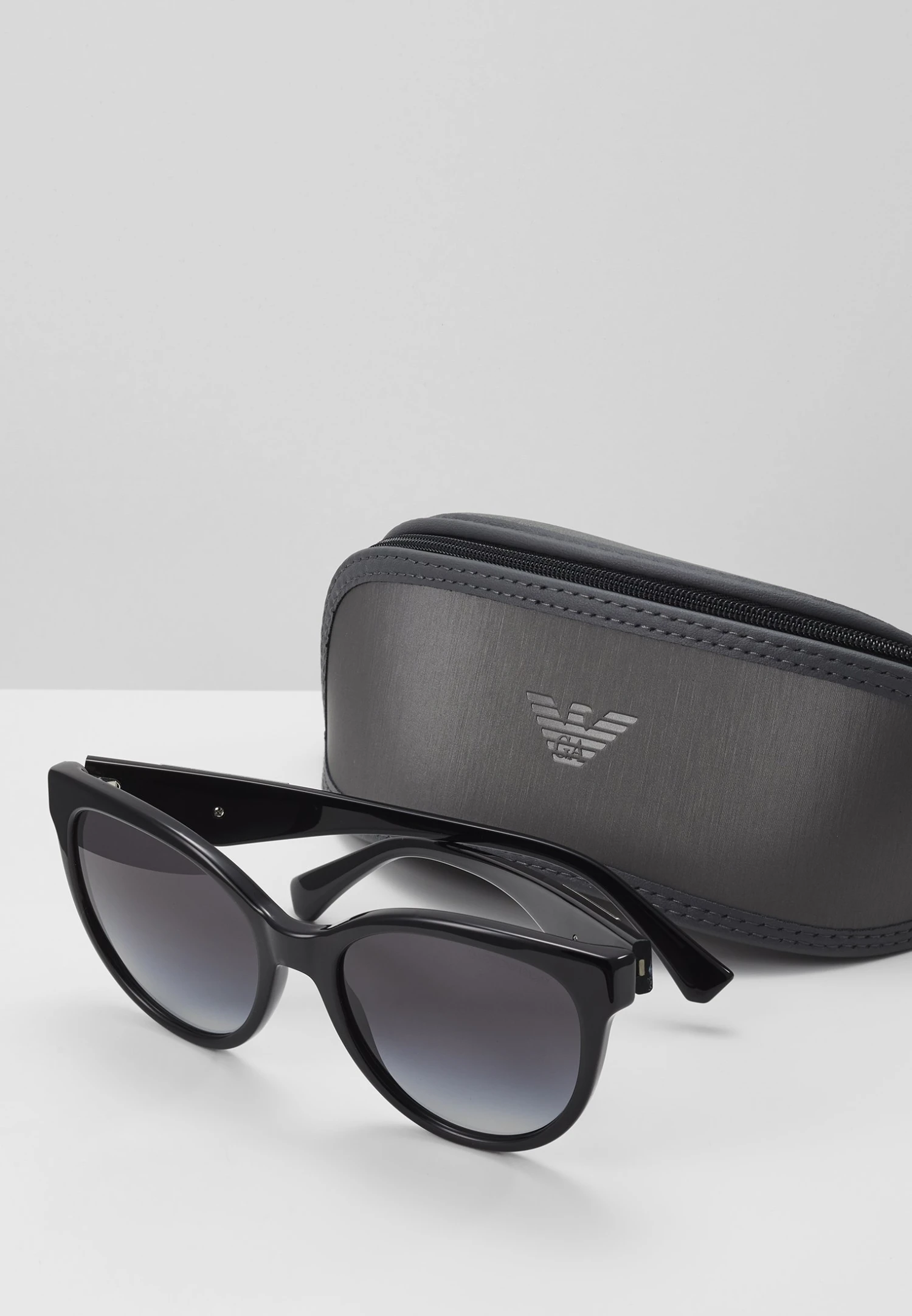 Emporio Armani Sunglasses - Black/Grey 6 Emporio Armani Sunglasses - Black/Grey - Image 4