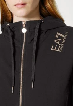 EA7 Emporio Armani Hoodie - Black/Gold -Total Wear Store 49df5bd05a9c4d29a1844df3ae300b4a