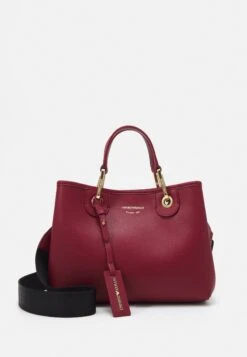 Emporio Armani BAG SETSET - Handbag - Carminio/taupe -Total Wear Store 49e6543063a24bedbb9291cdb84a33ed 1