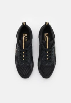 EA7 Emporio Armani Unisex - Trainers - Black -Total Wear Store 4a4ca8e627724b6cb3bc1e0964fd532a