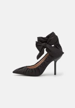 Emporio Armani Chantal - Lace-Up Heels - Nero -Total Wear Store 4a8d3bf5ef844fd1b66618a2247e540b