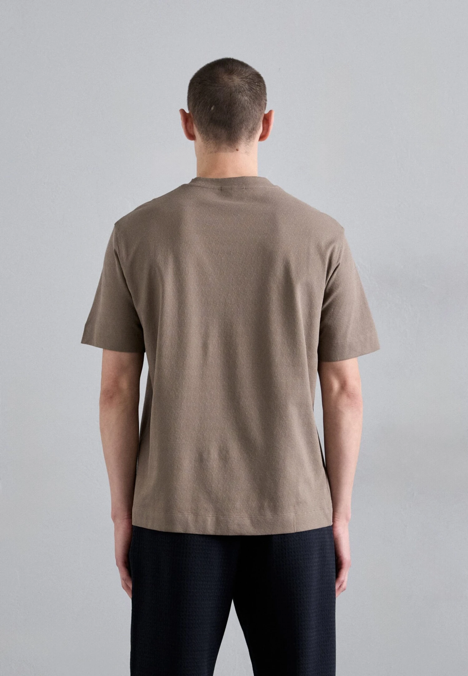 Emporio Armani Basic T-shirt - Fancy Walnut 5 Emporio Armani Basic T-shirt - Fancy Walnut - Image 3