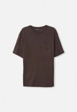 Emporio Armani Basic T-shirt - Mole 12 Emporio Armani Basic T-shirt - Mole -Total Wear Store 4b23fef36e364d60b47050ce19414667
