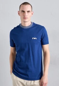 Emporio Armani Basic T-shirt - Estate Blue -Total Wear Store 4b62b609cac64ff984edb3789e7469df