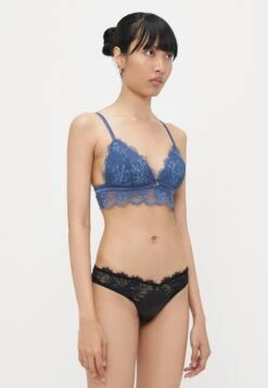 Emporio Armani PADDED TRIANGLE BRA - Triangle Bra - Vintage Indigo -Total Wear Store 4ba6e84db4694cbbb08a88781fcb1e72