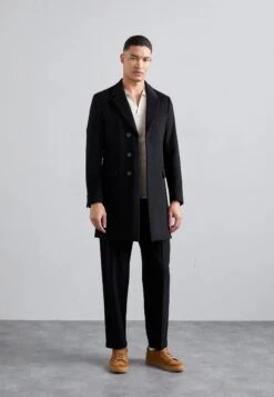 Emporio Armani COAT - Classic Coat - Nero/black -Total Wear Store 4bb8ba4c2e69444d9dbc03778909d19b