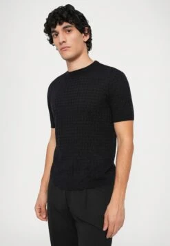 Emporio Armani Basic T-shirt - Dark Navy -Total Wear Store 4bd86a86cf204e6b8d1c4ff93e355225