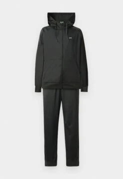 EA7 Emporio Armani TRAIN VISIBILITY - Tracksuit - Black/cream -Total Wear Store 4c4b07452d82442c897894668009437f