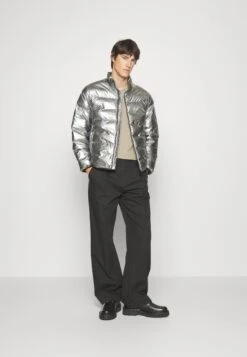 EA7 Emporio Armani Winter Jacket - Grigio Chiaro 11 EA7 Emporio Armani Winter Jacket - Grigio Chiaro -Total Wear Store 4c6b915bfa77474ca34fe1c2a6f4e462
