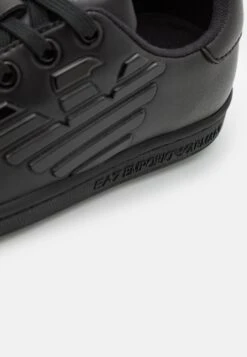 EA7 Emporio Armani Unisex - Trainers - Triple Black -Total Wear Store 4c8527b2407e4cafae7edece6b3cffba