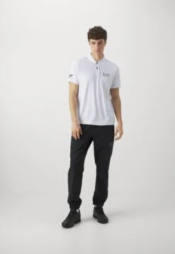 EA7 Emporio Armani MULTI VENTUS7 - Polo Shirt - White -Total Wear Store 4c9688db86b34149b20fca06b2e7ccc0