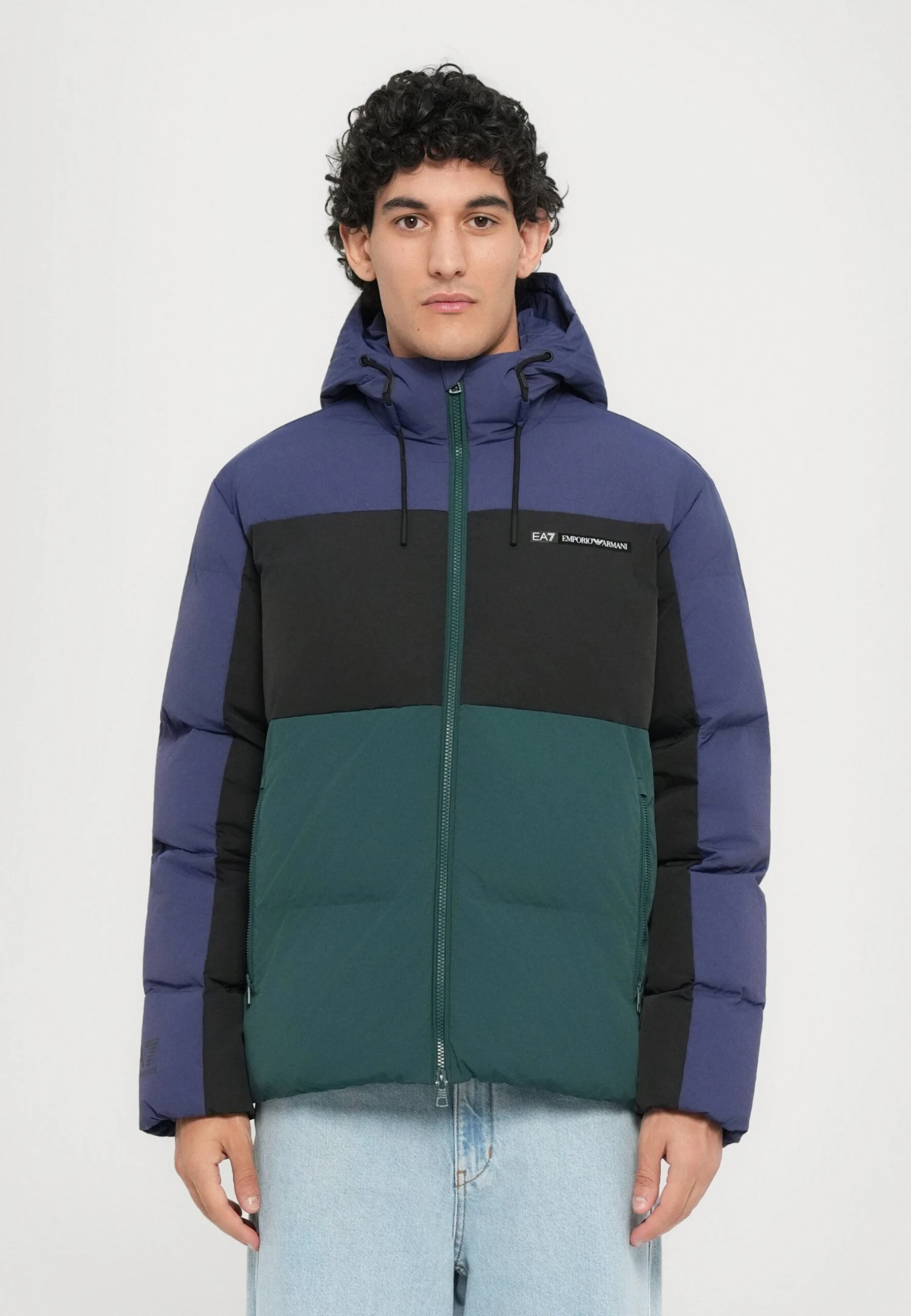 EA7 Emporio Armani TRAIN ATHLETIC COLOUR BLOCK PADDED JACKET - Winter Jacket - Ponderosa Pine 3 EA7 Emporio Armani TRAIN ATHLETIC COLOUR BLOCK PADDED JACKET - Winter Jacket - Ponderosa Pine