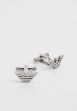 Emporio Armani EAGLE - Cufflinks - Silver-coloured -Total Wear Store 4de13c03cb1648a2bf202d221c7f2080