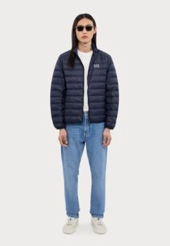 EA7 Emporio Armani TRAIN CORE JACKET - Down Jacket - Armani Blue -Total Wear Store 4df622c279fc4a328ebe85d6071ad24f