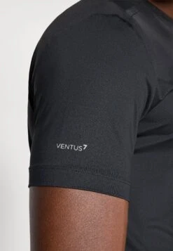 EA7 Emporio Armani TENNIS PRO TEE - Sports T-shirt - Black -Total Wear Store 4e792fd42f5444ad9fe05f3aeadc1da3