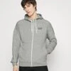 EA7 Emporio Armani Zip-Up Sweatshirt - Grey -Total Wear Store 4ea3a9cff832492ba7927031fff5fb06
