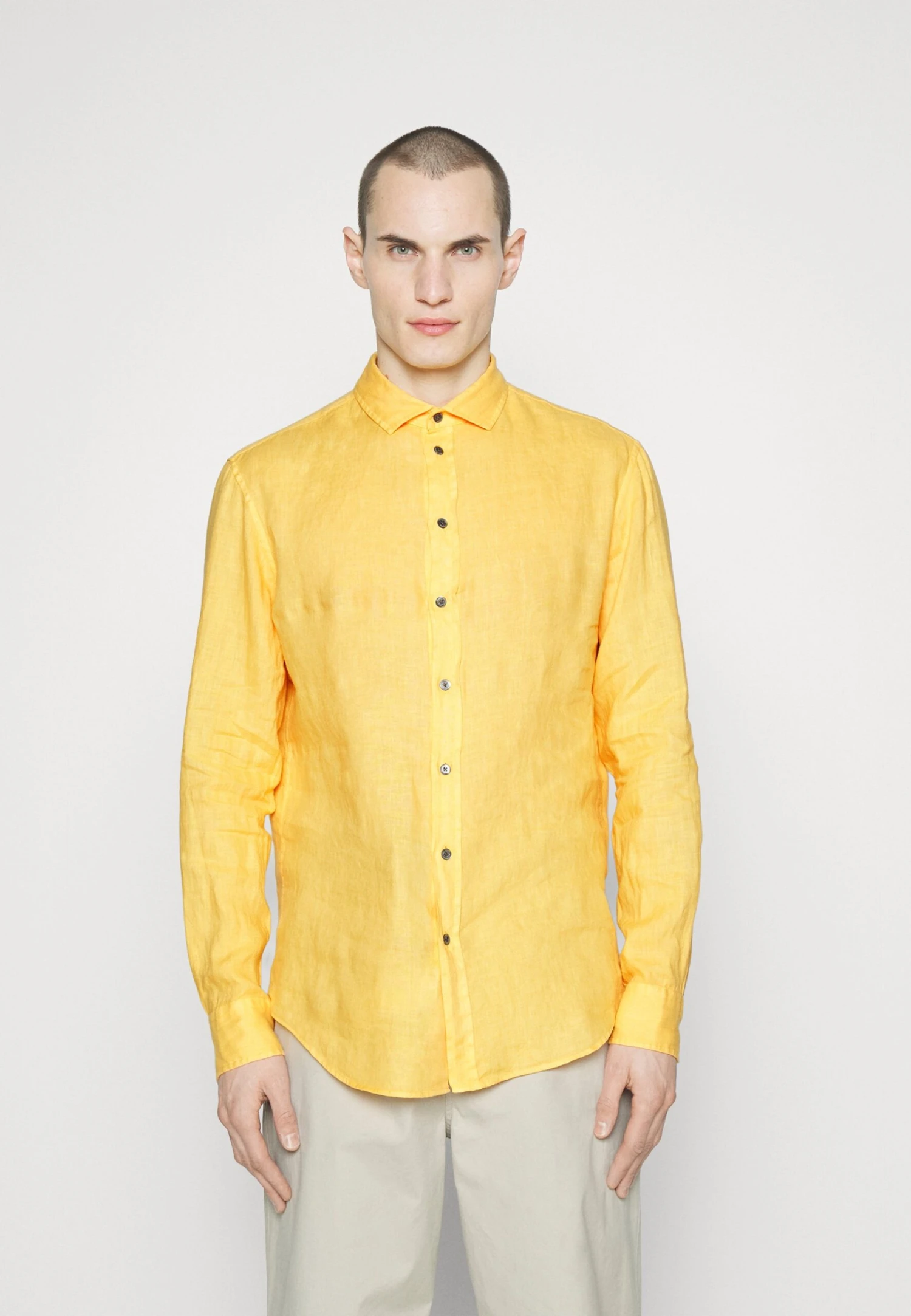 Emporio Armani Shirt - Shirt - Beige Ocra 3 Emporio Armani Shirt - Shirt - Beige Ocra